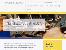 Tablet Screenshot of fabtechsupply.com